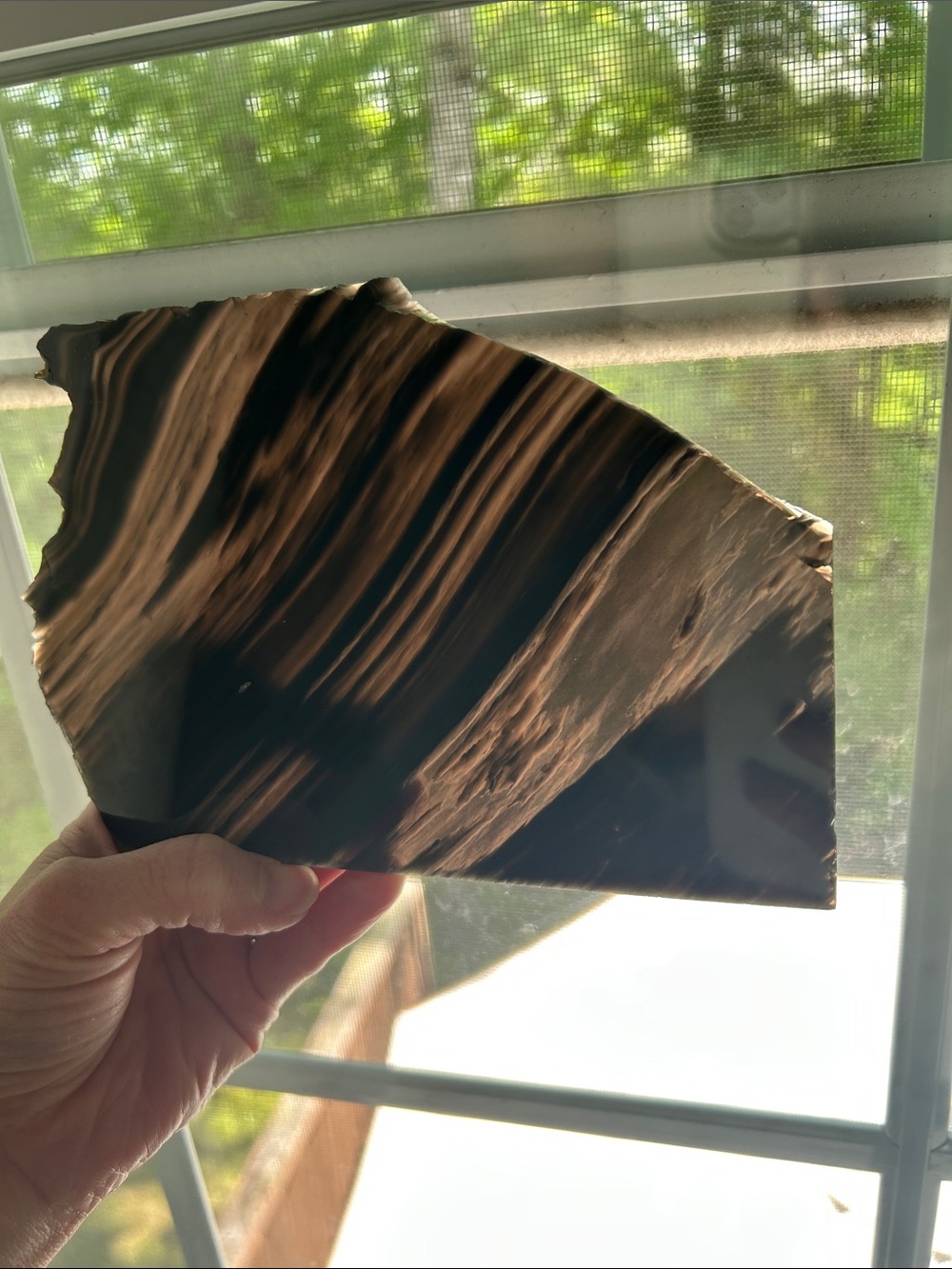 Midnight Lace Obsidian Slab
